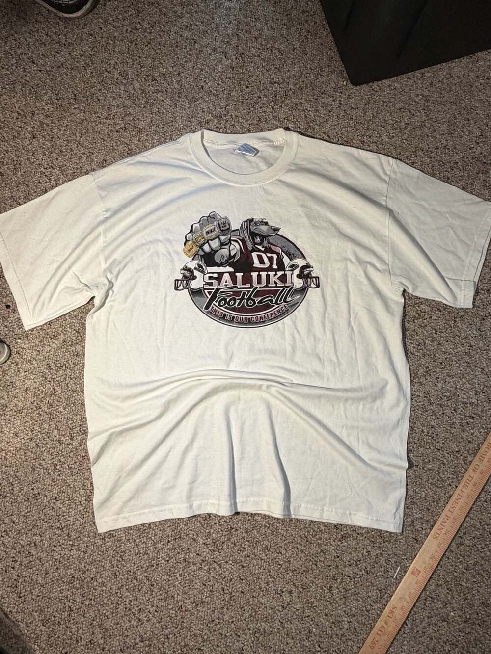 Vintage SIU Saluki Football Southern Illinois University Conference Championship